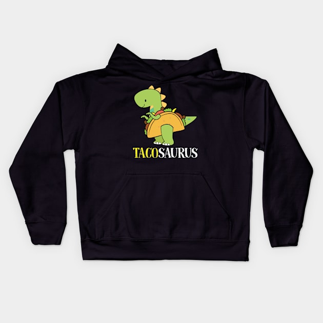 Tacosaurus Kids Hoodie by AngelBeez29